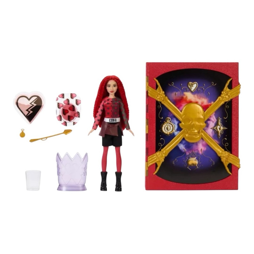 Disney Descendants: The Rise of Red Doll & Playset - The Sorcerer’s Cookbook Set